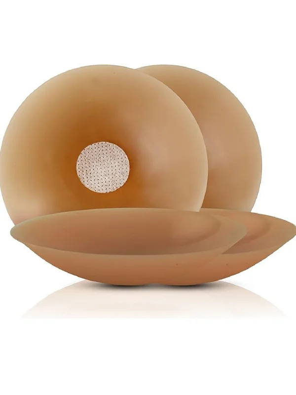 YEAR-End Sale Miss Circle Coffee Silicon Reusable Nipple Covers Ultra Thin Breast Pasties YEAR-End Sale Miss Circle Coffee Silicon Reusable Nipple Covers Ultra Thin Breast Pasties