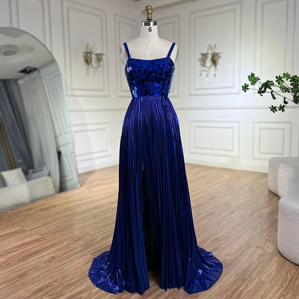 New Arrival Serene Hill Blue Halter Straps Front Lace-Up Back Mermaid Beaded Sequined Evening Gown for Women | Wedding Party 2024 LA72612 New Arrival Serene Hill Blue Halter Straps Front Lace-Up Back Mermaid Beaded Sequined Evening Gown for Women | Wedding Party 2024 LA72612