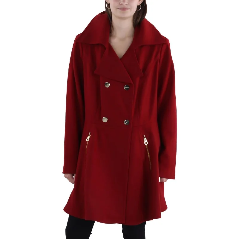 Reduced Prices Laundry by Shelli Segal Womens Wool Blend Lightweight Wool Coat