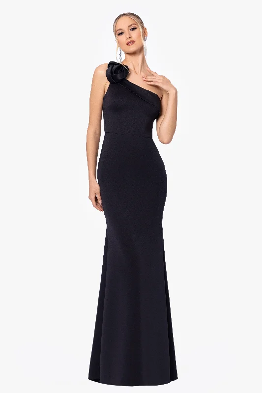 Bargain Prices "Sonia" One Shoulder Rosette Gown