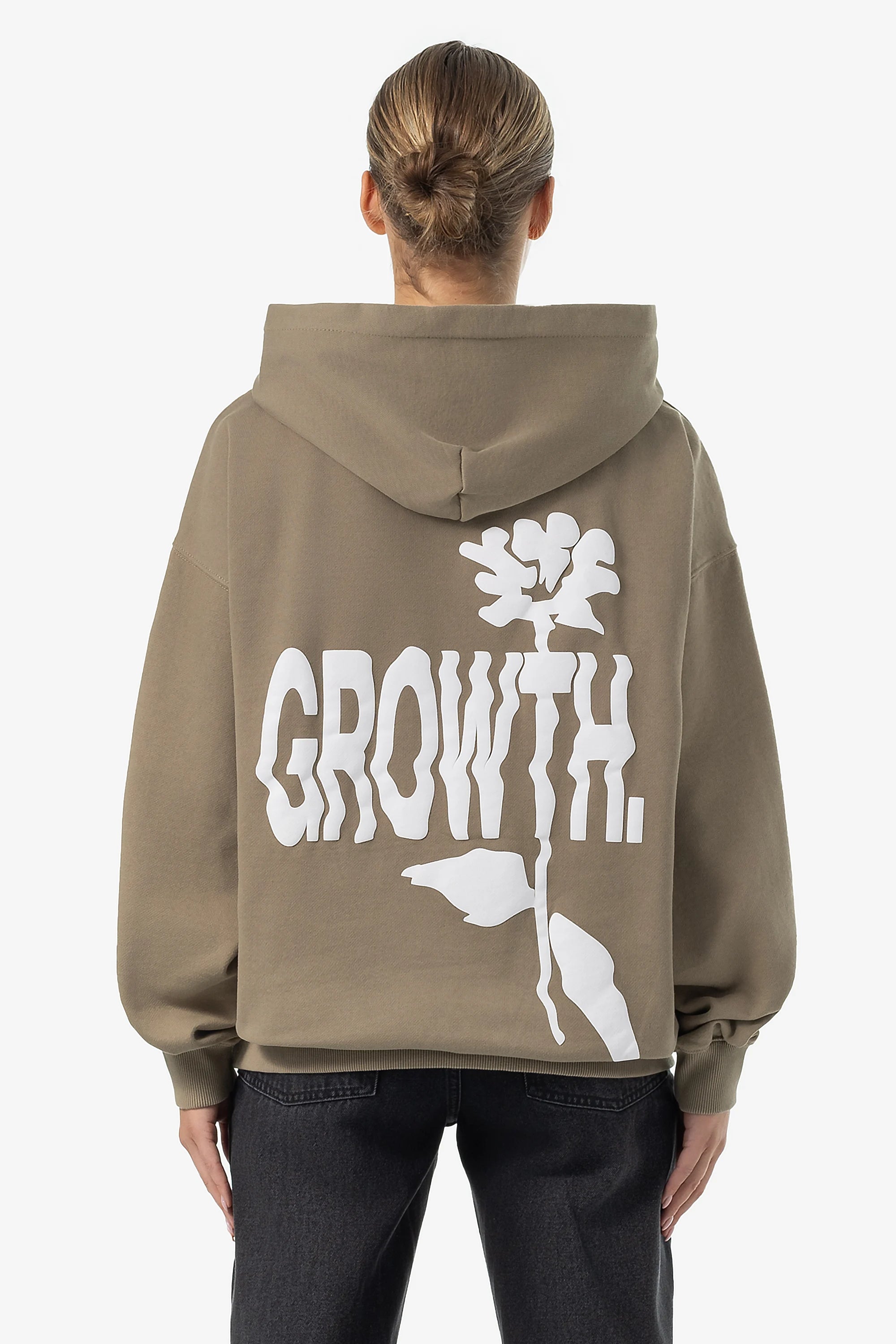 Overstock Sale Ailis Oversized Hoodie Washed Desert Taupe