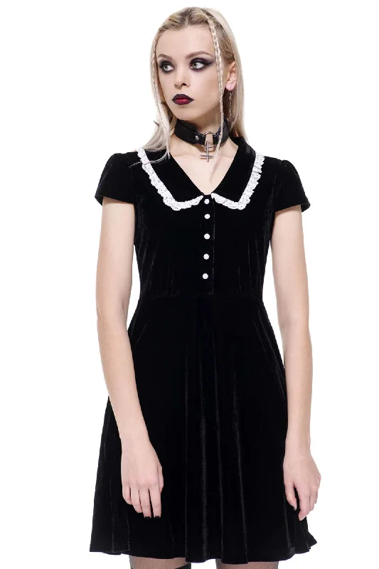 Early Access Every Mourning Collar Dress [B]
