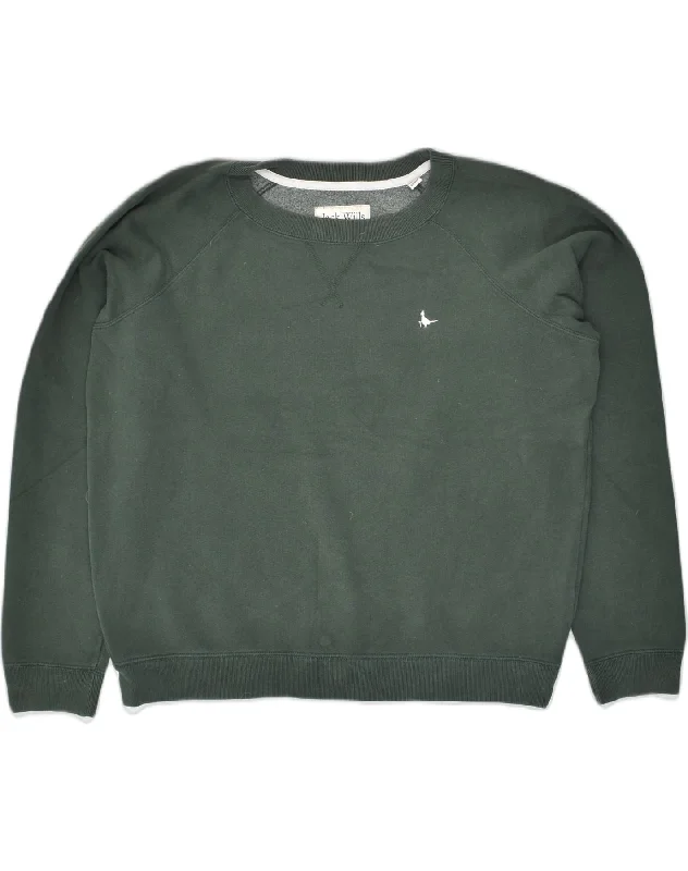 While Supplies Last JACK WILLS Womens Sweatshirt Jumper UK 12 Medium  Grey Cotton