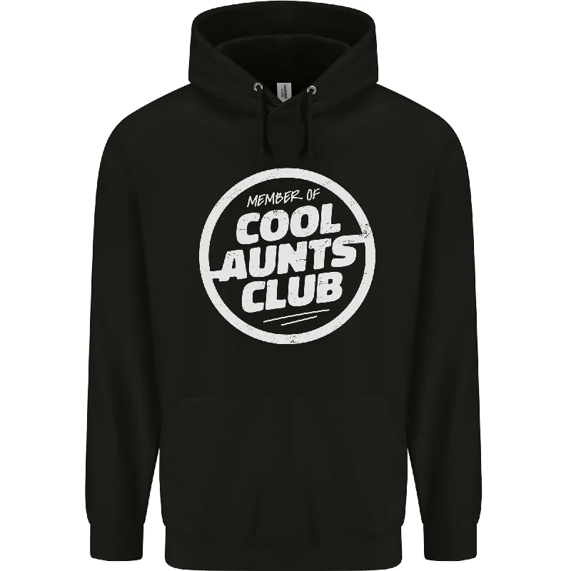 Exclusive Savings Aunties Day Member of Cool Aunts Club Mens 80% Cotton Hoodie