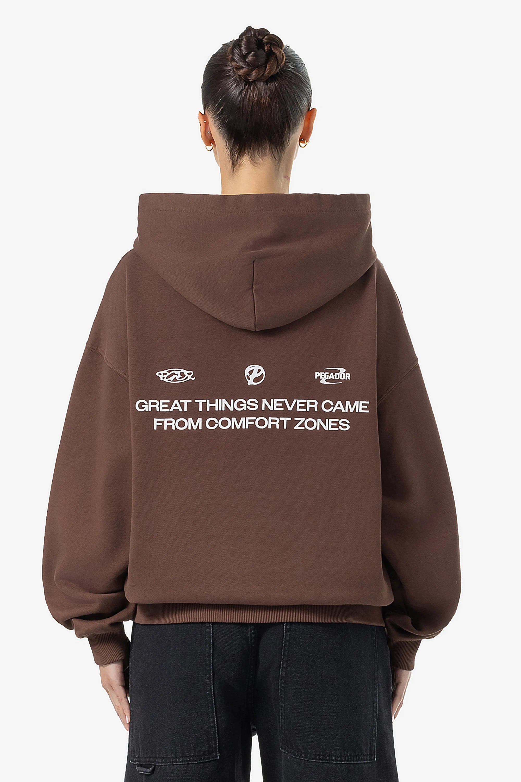 Savings Spectacular Mairi Oversized Hoodie Washed Hazel Brown