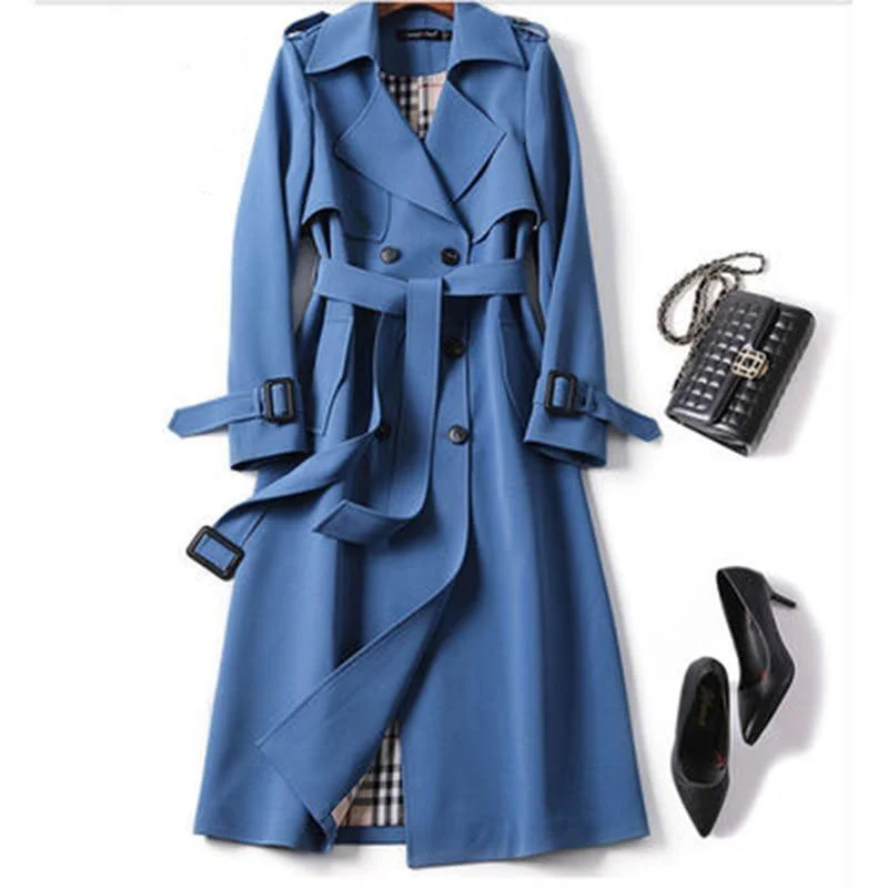 Super Bargain Oxford Trench Coat For Women