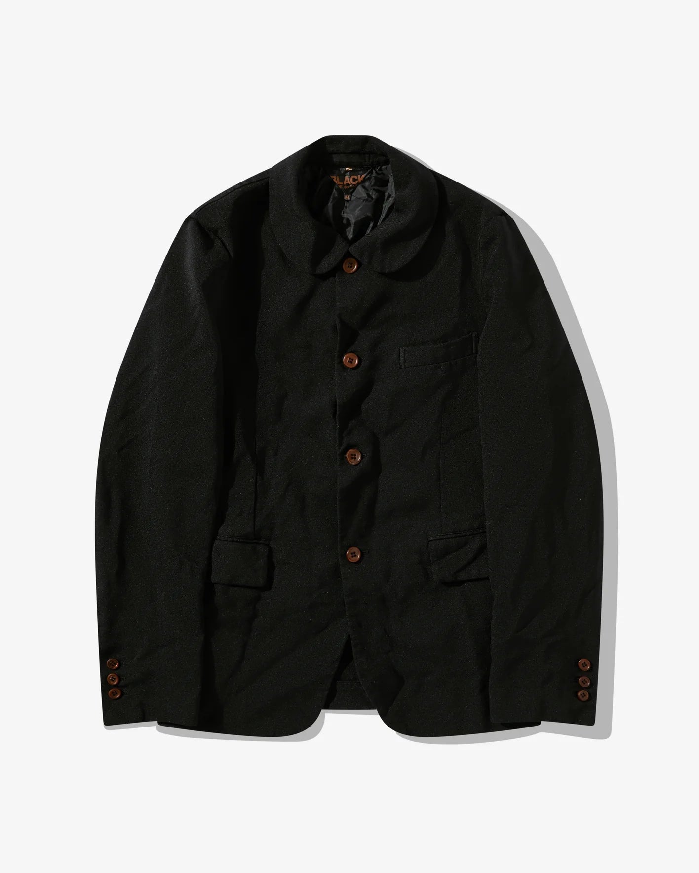 Bonus Savings BLACK Comme des Garçons Split Side Seam Blazer (Black)