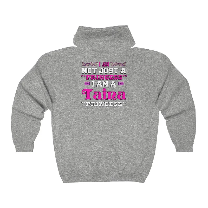 Act Now Not Just A Princess - Heavy Blend™ Full Zipper Hoodie (Sm-3XL)