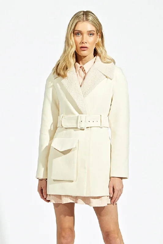 Closeout ALICE McCALL Womens Girls On Film Coat Cream