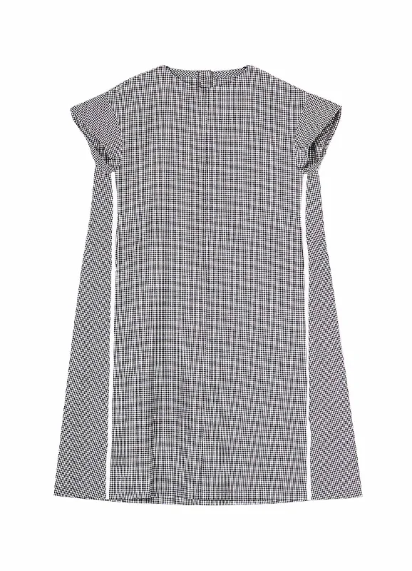 Steals and Deals COTTON SEERSUCKER PLAID ONE PIECE