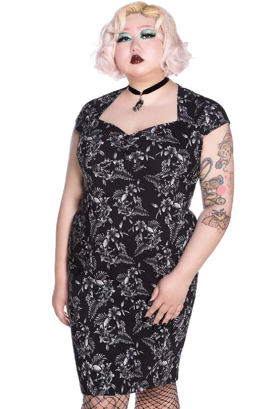 Epic Deals Vintage Crush Midi Dress [PLUS]