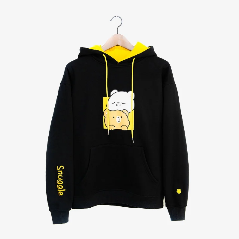 Seasonal Clearance Snuggle Hoodies - Black