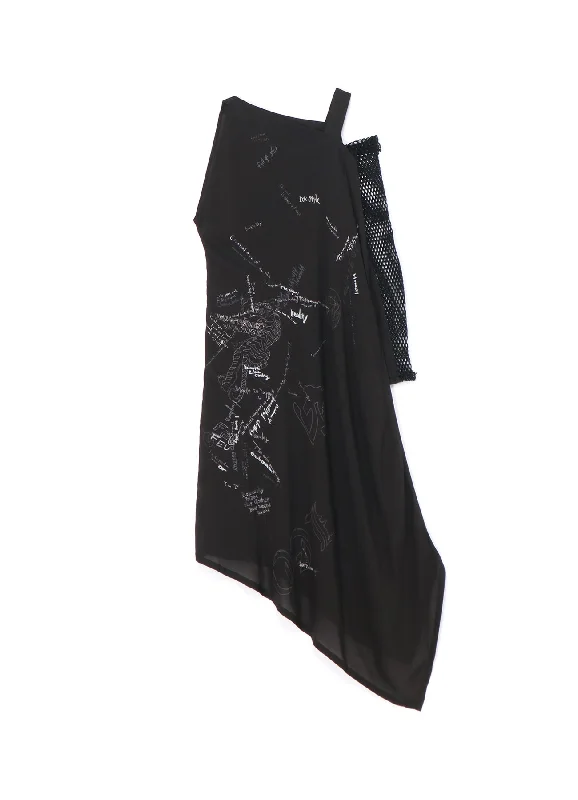 Price Buster LIMI FEU PRINTED ASYMMETRIC DRESS