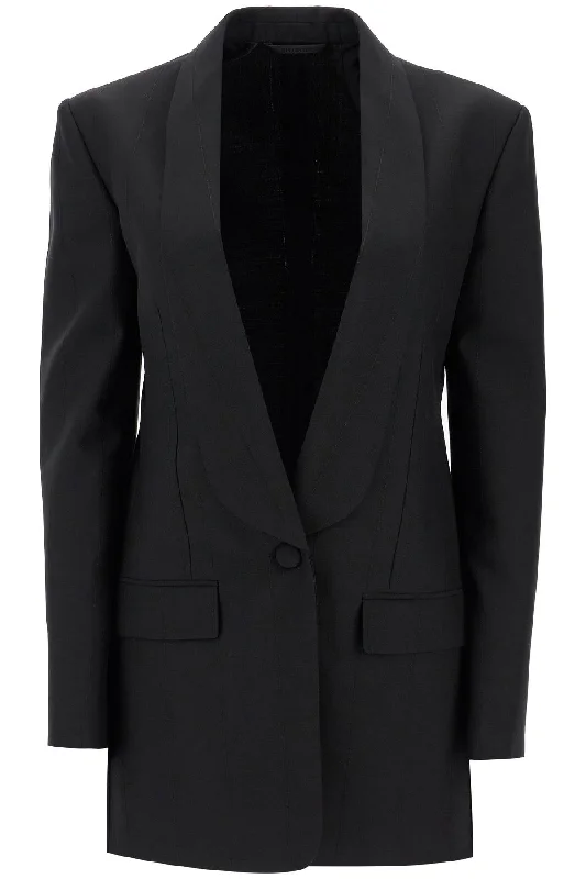 Price Rollback Lurex Striped Jacket With  - Black