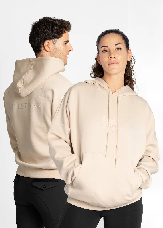 New Markdowns Icon Oversized Hoodie (Beige)