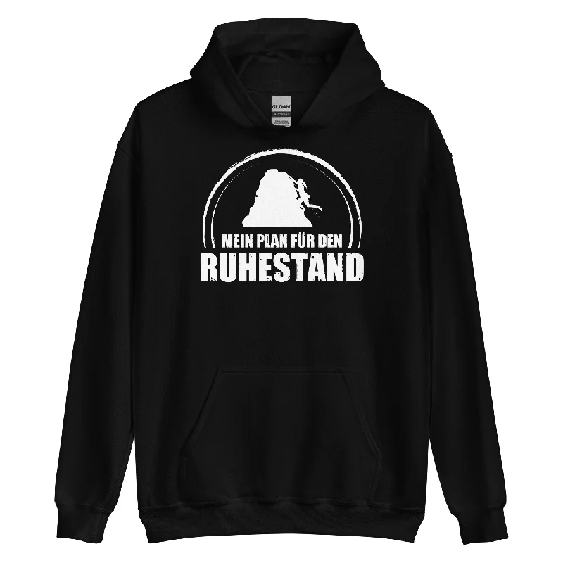 Time-Limited Offer Mein Plan Fur Den Ruhestand 1 - Unisex Hoodie
