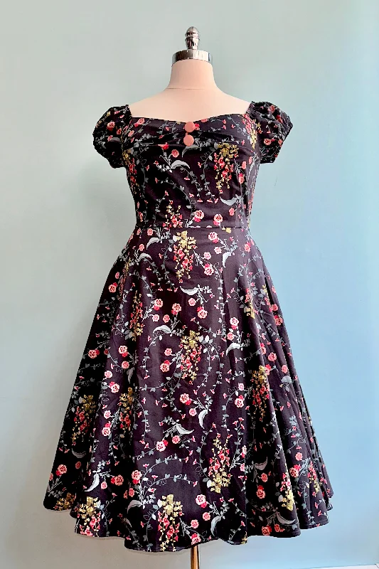 Limited Time Discount Hollyhocks Hooray Dolores Dress by Collectif