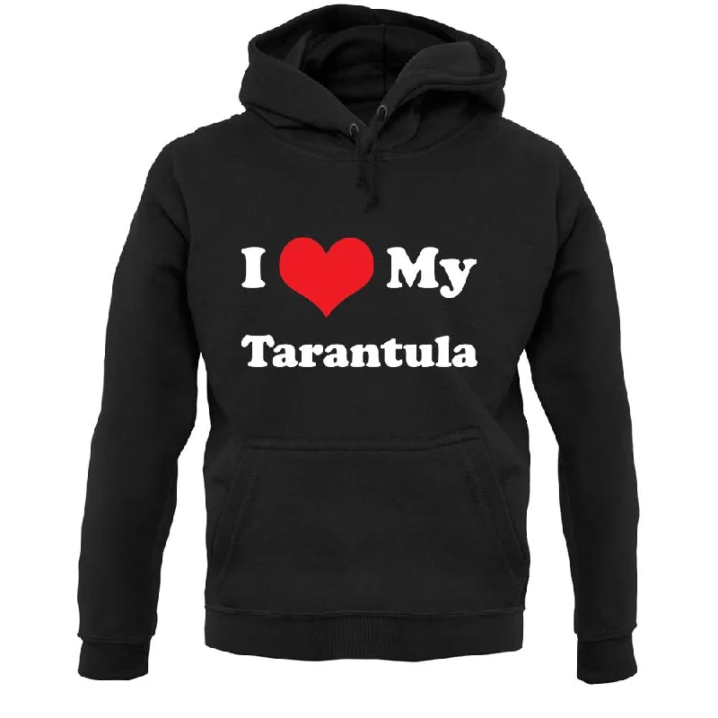 Midnight Madness I Love My Tarantula Unisex Hoodie