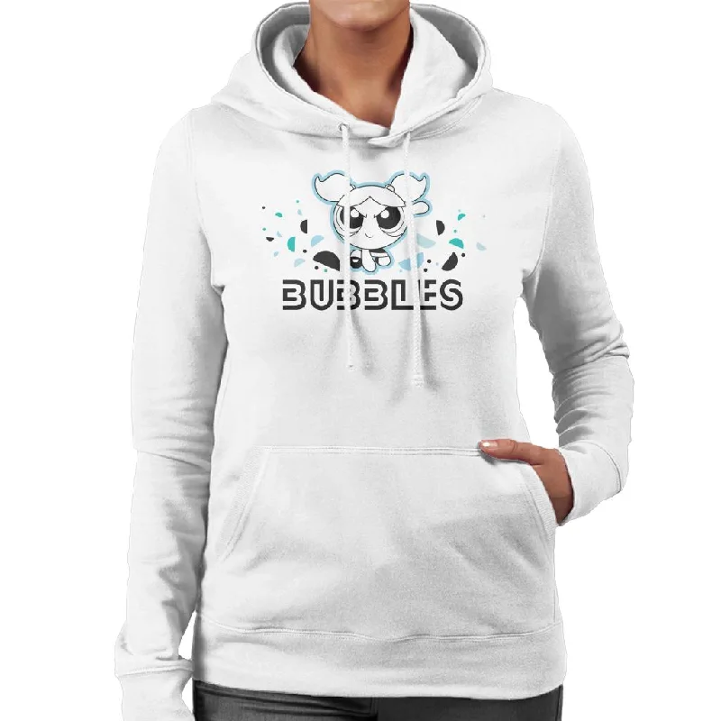 Special Savings Powerpuff Girls Bubbles Circle Art Women's Hooded Sweatshirt