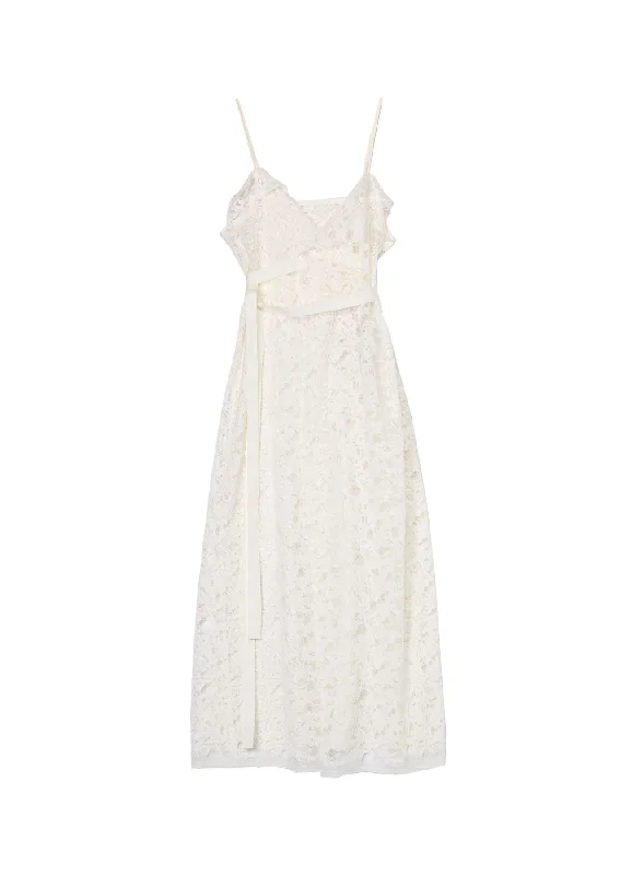 Hurry In LACE CAMISOLE DRESS
