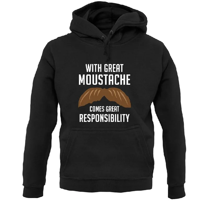 Instant Discount With Great Moustache Unisex Hoodie