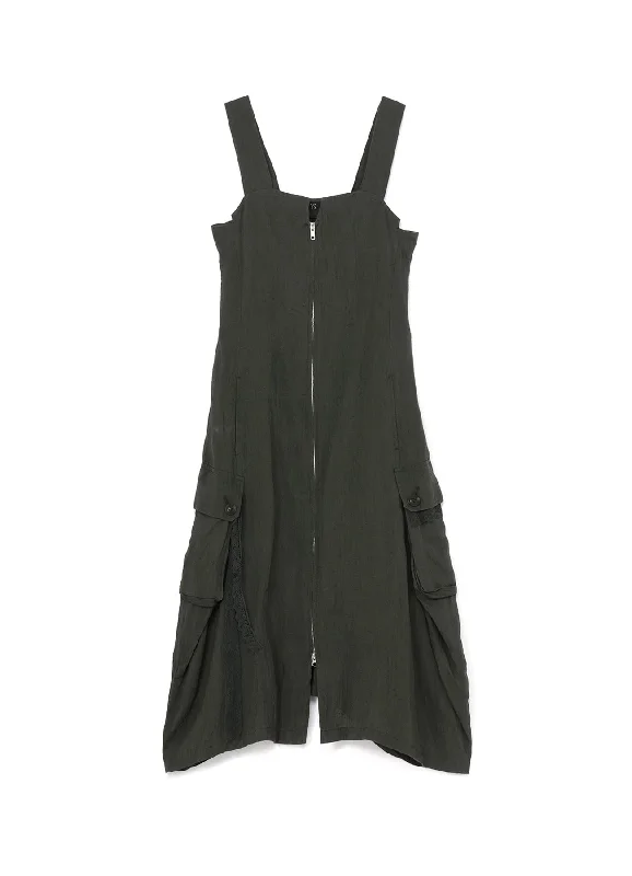 Savings Bonanza LINEN WORK DRESS