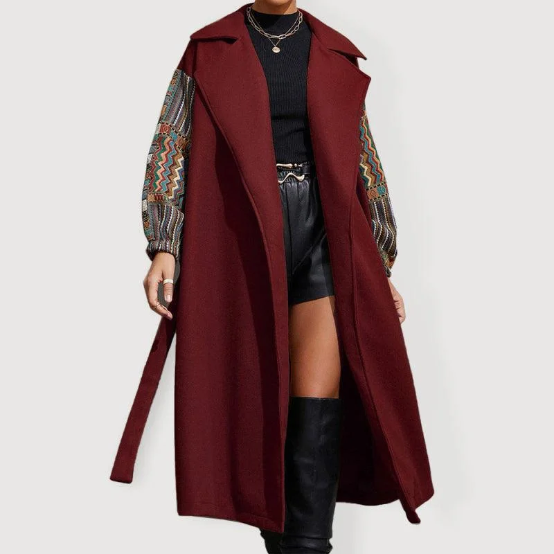 Today’s Deal Women's Lapel Loose Woolen Coat