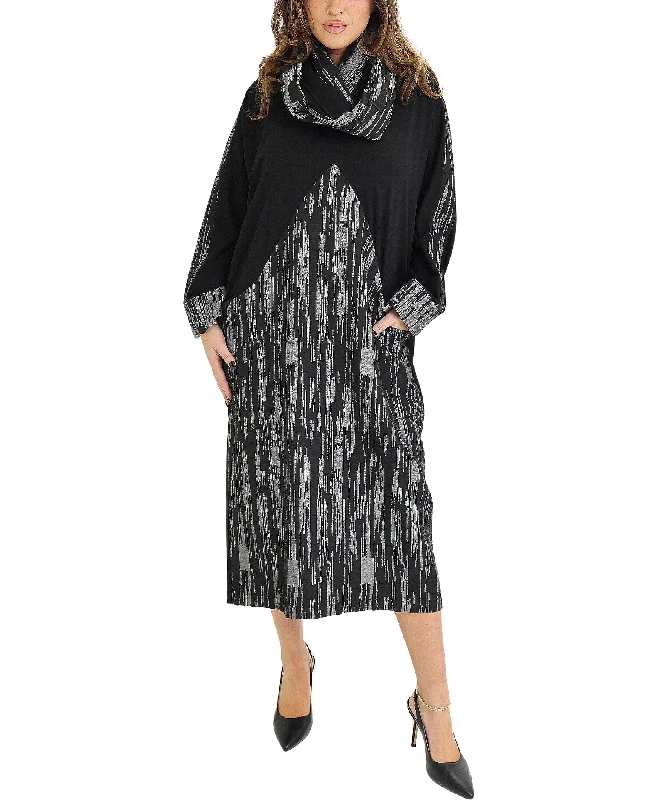 Discount Extravaganza Maxi Dress w/ Infinity Scarf