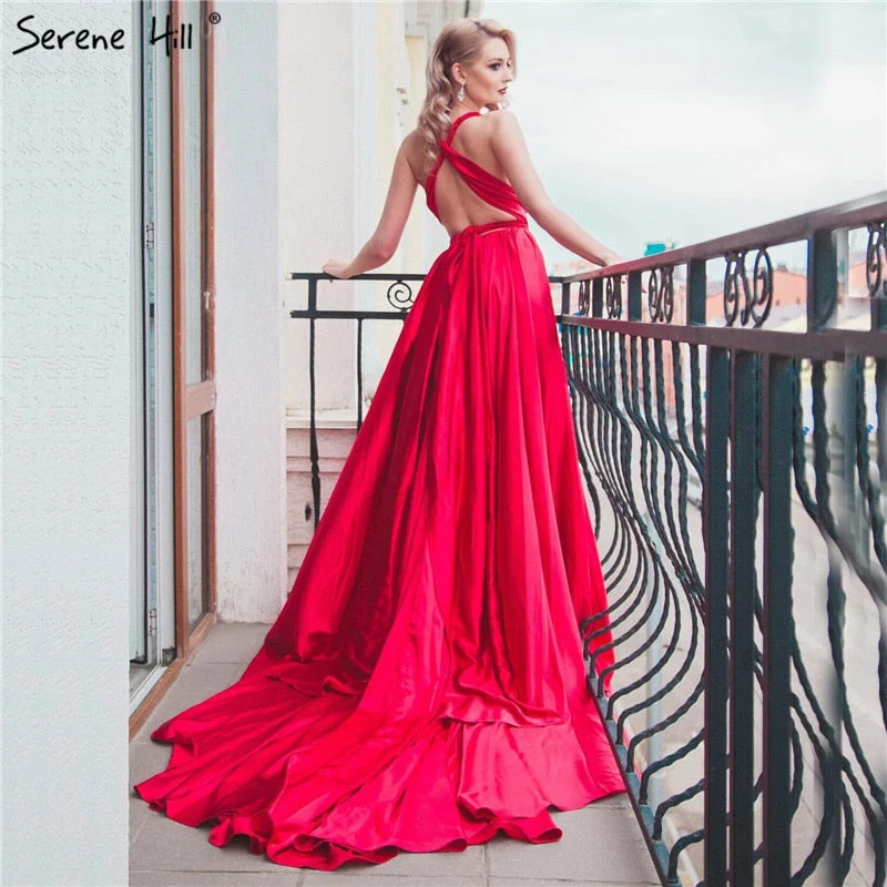 Special Discount Elegant Backless Silk Photography Long Train Dress Red Bean Evening Dress 2024 Bridal Gowns HA2119 Special Discount Elegant Backless Silk Photography Long Train Dress Red Bean Evening Dress 2024 Bridal Gowns HA2119