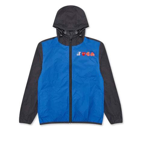 Amazing Deals Play CDG x K-Way Zip Jacket (Blue/Black)
