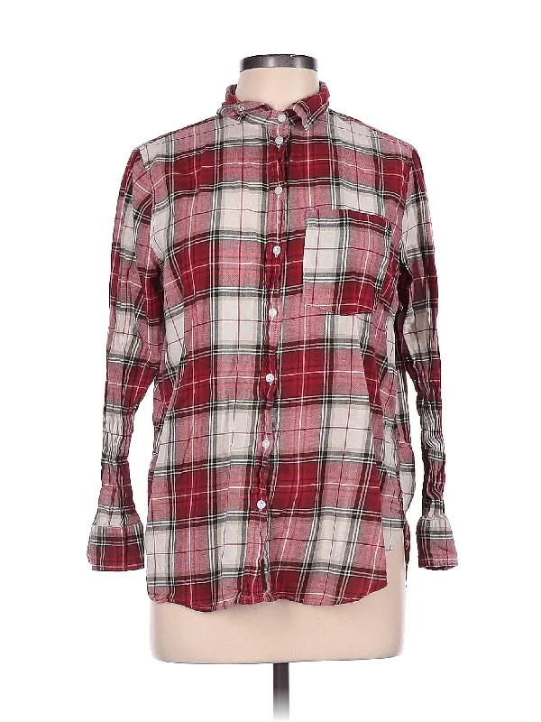 Hot Deal Long Sleeve Button Down Shirt