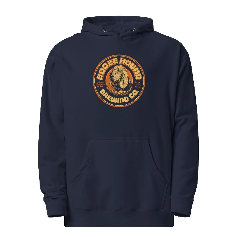 Hurry In Boozehound Brewing Co. Midweight Pullover Hoodie