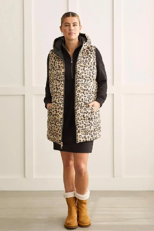 Seasonal Clearance Tribal Reversible Hooded Vest