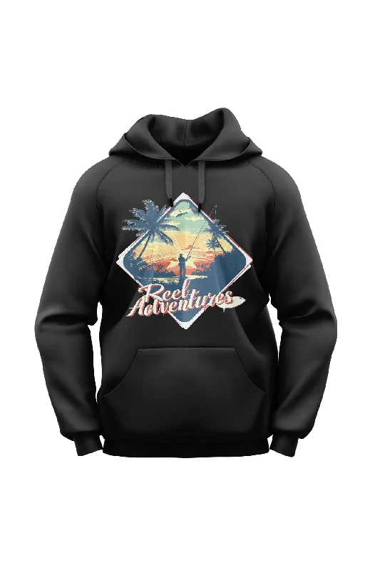 Act Fast Reel Adventures Lightweight Eco-Friendly Unisex Hoodie