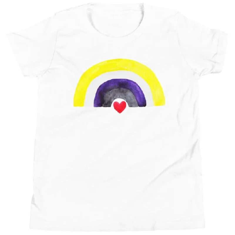 Price Rollback Non-Binary Rainbow Flag -- Youth/Toddler T-Shirt
