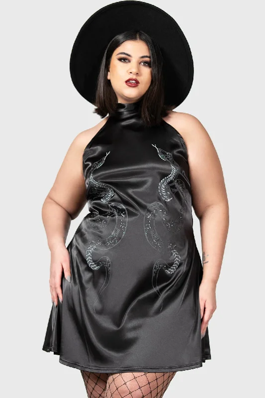 Low Prices Medusa's Lair Mini Dress [PLUS]