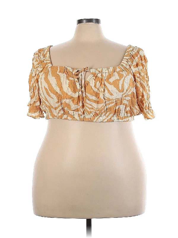 Crazy Deals Short Sleeve Blouse