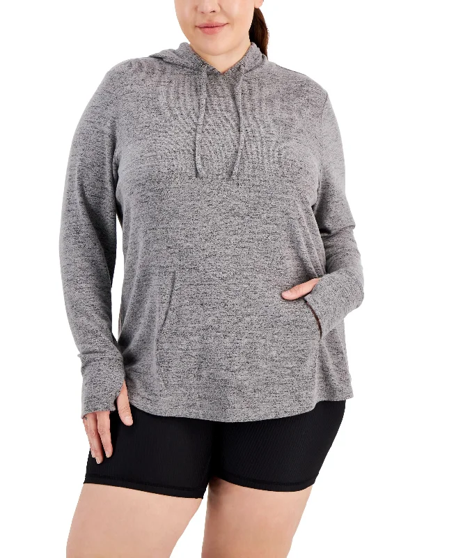 Fantastic Offers ID Ideology Plus Size Knit Hoodie