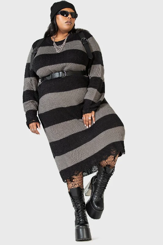 Limited Time Within Souls Sweater Dress [PLUS]