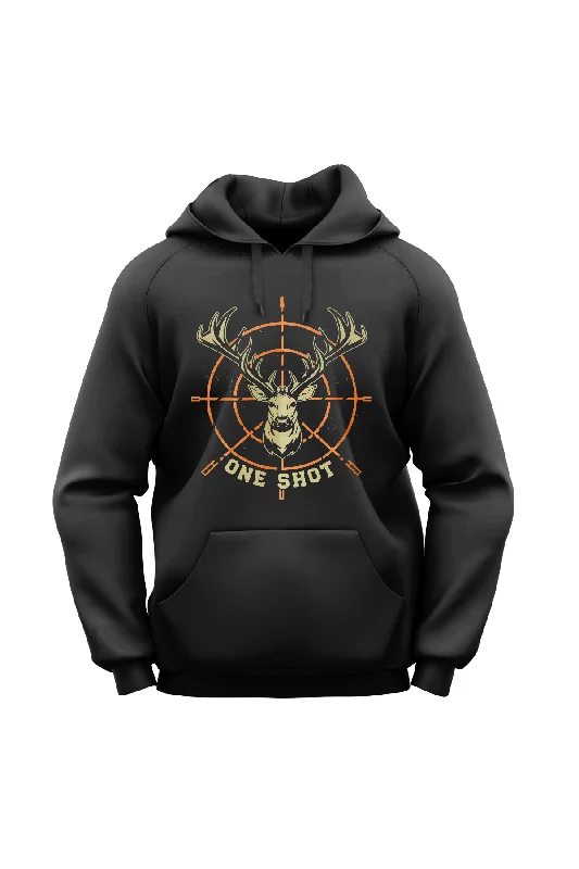 Clearance Event "One Shot" Lightweight Eco-Friendly Unisex Hoodie