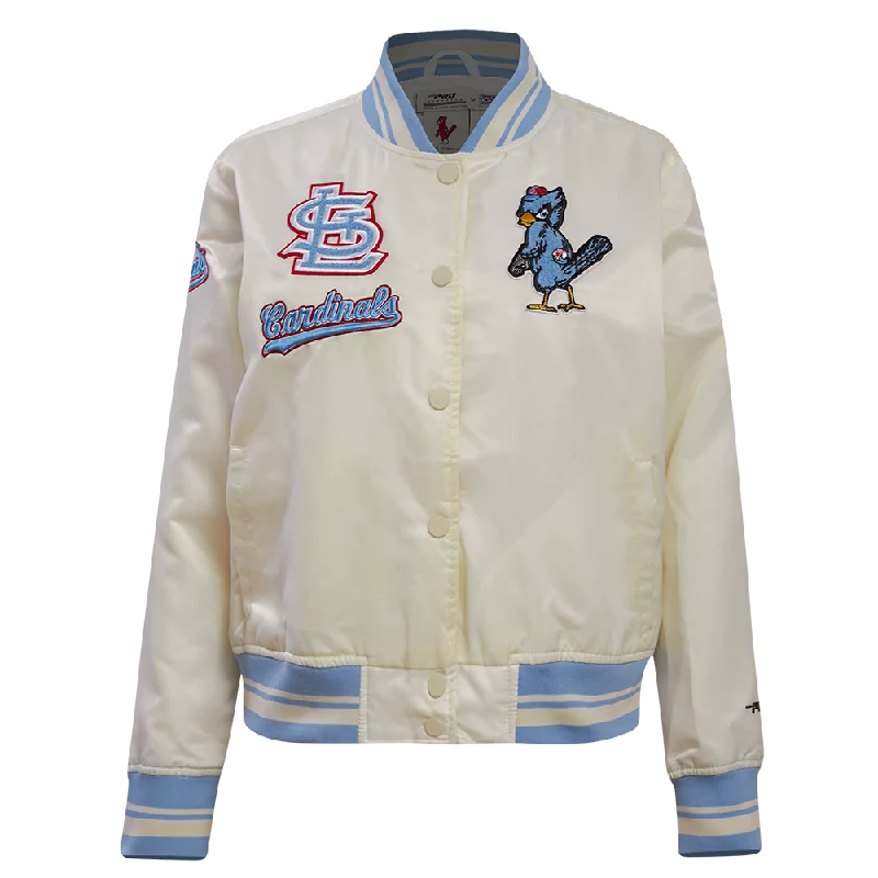 TIME-Limited Offer CHAMARRA DE SATÉN MLB ST. LOUIS CARDINALS RETRO CLASSICS PARA MUJER
