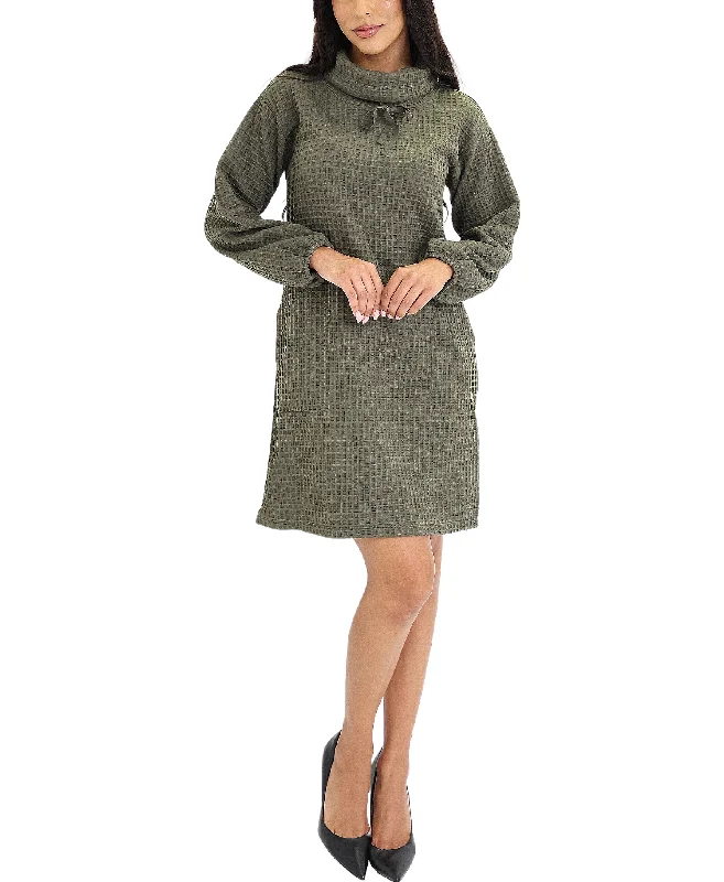 Savings Galore Waffle Knit Dress