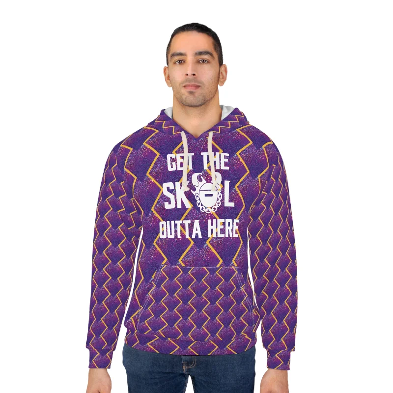 Huge Savings Unisex Pullover Hoodie - Purple Sparkle - Get OUTTA Here