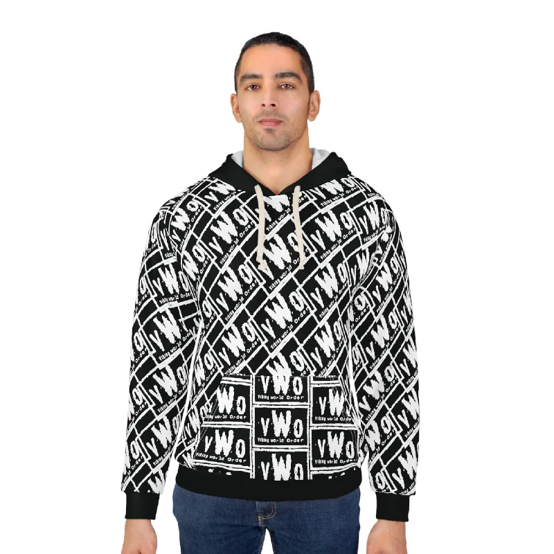 Huge Discounts Unisex Pullover Hoodie - Black/White - VWO (Framed)