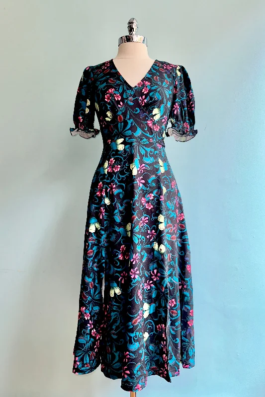 Online Exclusive Venus Flytrap Midi Dress by Jawbreaker