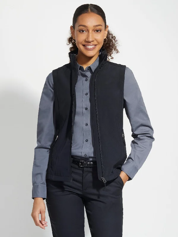 Clearance Event Ladies' Core Soft Shell Vest - Black