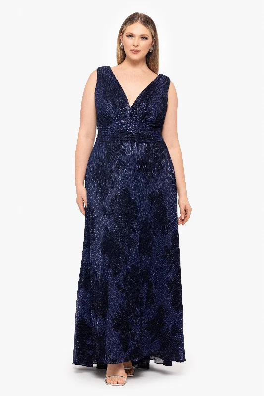 Buy Now Plus "Bliss" Long Crinkle Galaxy Flowy Dress