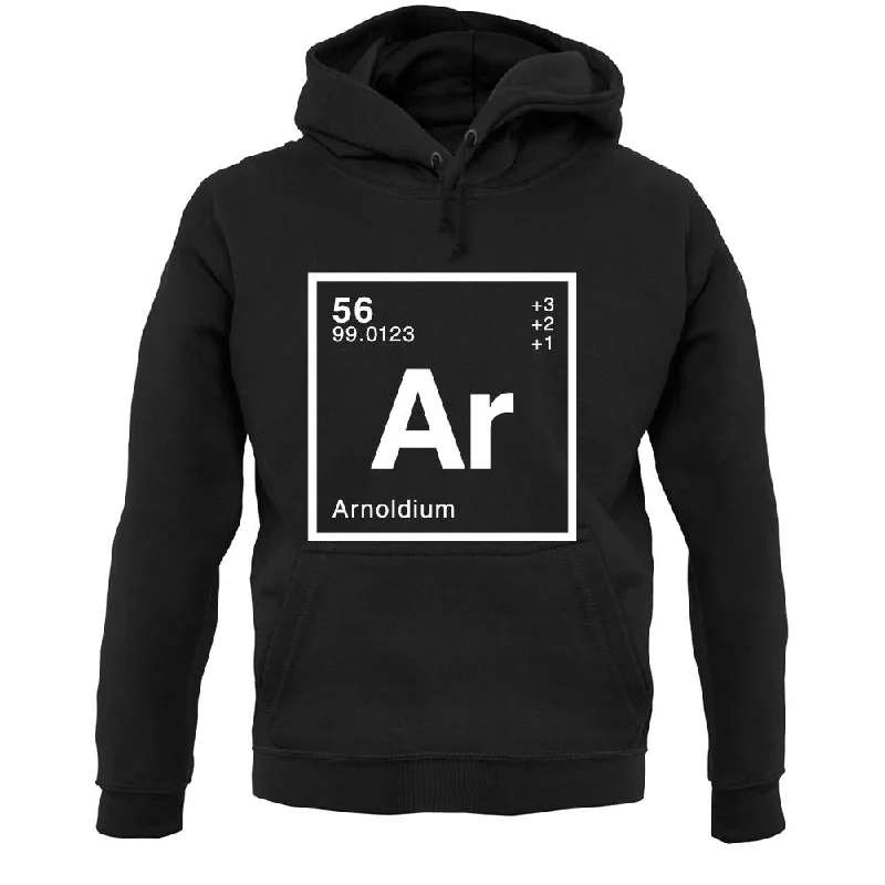 Shop and Save Arnold - Periodic Element Unisex Hoodie