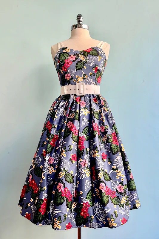 Grand Opening Sale Jade Tropical Oasis Dress by Collectif
