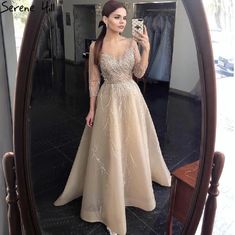 Daily Specials Serene Hill Gold Luxury A-Line Evening Dresses Gowns 2024 Beading Sparkle Sexy For Women Party LA70823 Daily Specials Serene Hill Gold Luxury A-Line Evening Dresses Gowns 2024 Beading Sparkle Sexy For Women Party LA70823